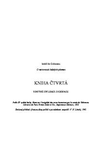 hrabě de Gobineau O nerovnosti lidských plemen KNIHA ČTVRTÁ SEMITSKÉ CIVILIZACE JIHOZÁPADU