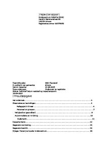 Inspectierapport. Kindercentrum KidsVille (KDV) Hendrik Marsmanstraat TB Almere Registratienummer