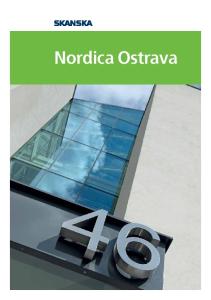 Interiér a exteriér administrativní budovy Nordica