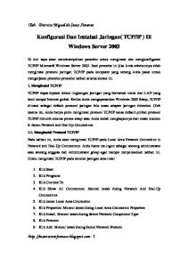IP ) Di Windows Server 2003