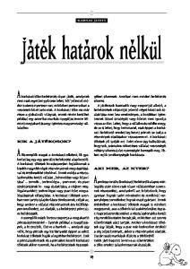 Játék határok nélkül