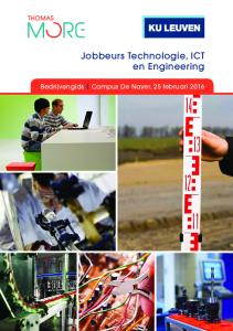 Jobbeurs Technologie, ICT en Engineering. Bedrijvengids Campus De Nayer, 25 februari 2016