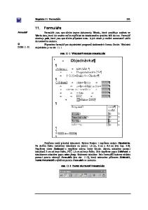 Kapitola 11: Formuláře 151