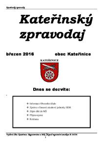 Kateřinský zpravodaj