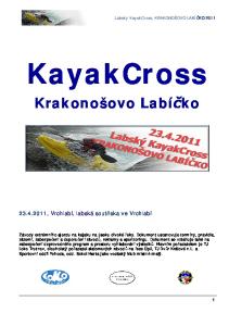 KayakCross. Krakonošovo Labíčko