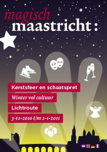 Kerstsfeer en schaatspret. Winter vol cultuur. Lichtroute