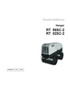 Kezelöi kézikönyv. Henger RT 56SC-2 RT 82SC hu