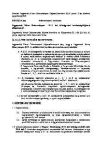 Kivonat Fegyvernek Város Önkormányzat Képviselőtestülete január 29-ei ülésének jegyzőkönyvéből: