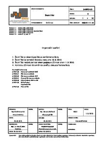 Školní řád. Organizační opatření