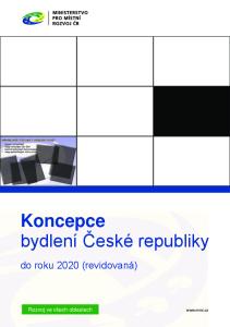 Koncepce bydlení České republiky