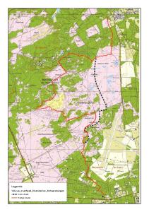 Legenda. Veluwe_zwerfpad_Hoenderloo_Schaarsbergen. Oude situatie. Huidige situatie