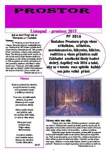 Listopad - prosinec 2015