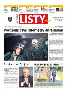 LISTY. Podzemí: čtyři kilometry adrenalinu