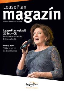 magazín LeasePlan LeasePlan oslavil 20 let v ČR Do Fora Karlín dorazila tisícovka hostů Ondřej Bank Věřím si a chci na stupně vítězů