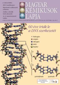 MAGYAR KÉMIKUSOK LAPJA