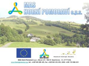 MAS Horní Pomoraví o.p.s., Hlavní 137, Hanušovice, IC: ,  tel.: , fax: , GSM: