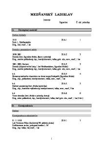 MED!ANSKÝ LADISLAV A 1 1 Parte L. Med