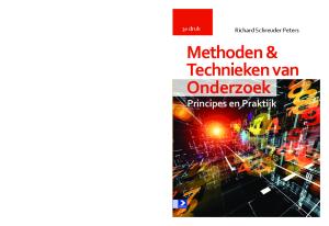 Methoden & Technieken van Onderzoek