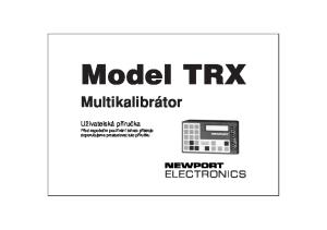 Model TRX Multikalibrátor