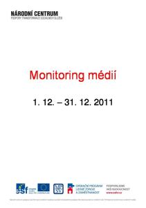 Monitoring médií
