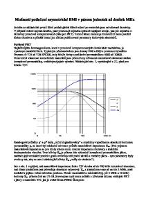 Možnosti potlačení asymetrické EMI v pásmu jednotek až desítek MHz