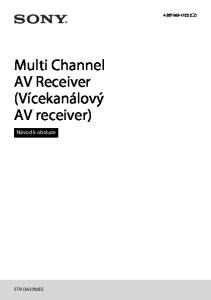 Multi Channel AV Receiver (Vícekanálový AV receiver)