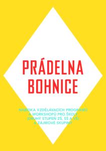 Nabídka vzdělávacích programů a workshopů pro školy. a zájmové skupiny