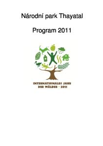 Národní park Thayatal. Program 2011