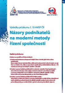 Názory podnikatelů na moderní metody řízení společnosti