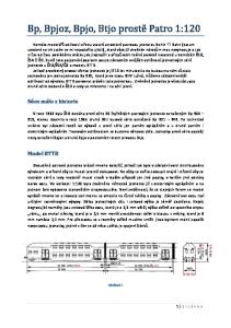 Něco málo z historie. Model BTTB