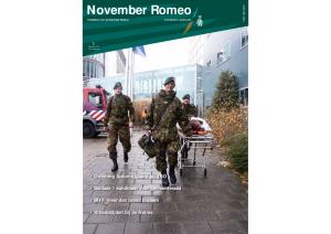 November Romeo. Oefening Autumn Guard bij TNO. Soldaat-1 kandidaat voor gemeenteraad. BHV: meer dan brand blussen. Arbeidstijden bij de Natres