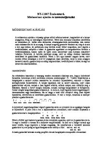 NT Ének-zene 6. Módszertani ajánlás és tanmenetjavaslat