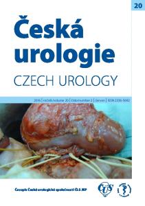 number 2 červen ISSN Časopis České urologické společnosti ČLS JEP