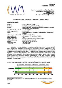 Občané o stavu životního prostředí květen 2012