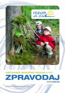 občanské sdružení rozum a cit zpravodaj zima2012