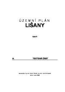 OBSAH DOKUMENTACE A. TEXTOVÁ ČÁST B. VÝKRESOVÁ ČÁST Ⴧ哧 Ě Ⴧ哧 Ⴧ哧 Ⴧ哧 Ⴧ哧 Ⴧ哧 J Ě Ⴧ哧OჇ哧 ĚŠ Ⴧ哧 O Ⴧ哧