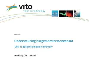 Ondersteuning burgemeestersconvenant