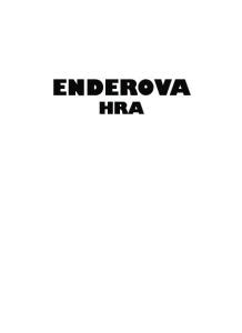 ORSON SCOTT CARD ENDEROVA HRA