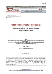 Otthonteremtési Program