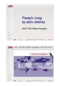 Passzív üveg az aktív élethez