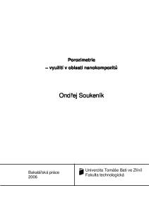 Porozimetrie využití v oblasti nanokompozit