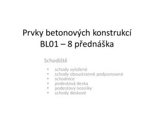 Prvky betonových konstrukcí BL01 8 přednáška