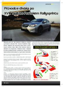 Průvodce diváka po XVII. TipCars Pražském Rallysprintu