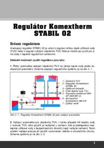 Regulátor Komextherm STABIL 02