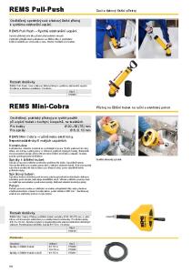 REMS Pull-Push. REMS Mini-Cobra. Sací a tlakový čistící přístroj. Osvědčený, spolehlivý sací a tlakový čistící přístroj k rychlému odstranění ucpání