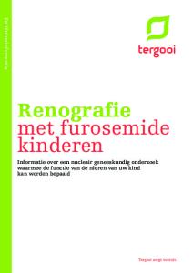 Renografie met furosemide kinderen