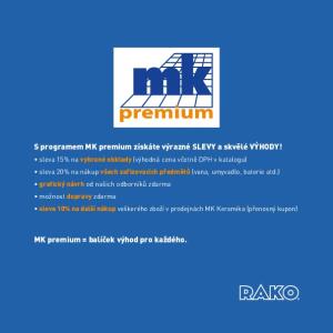 S programem MK premium získáte výrazné SLEVY a skvělé VÝHODY!