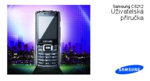 Samsung C5212. Uživatelská příručka