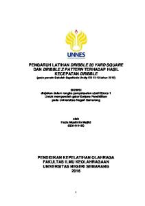 SKRIPSI diajukan dalam rangka penyelesaian studi Strata 1 Untuk memperoleh gelar Sarjana Pendidikan pada Universitas Negeri Semarang
