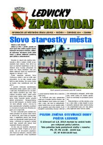 Slovo starostky mûsta